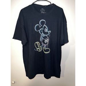 NWT Neon Mickey Mouse Tee